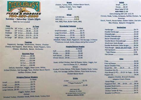 Diddlebugs pizza menu. Things To Know About Diddlebugs pizza menu. 